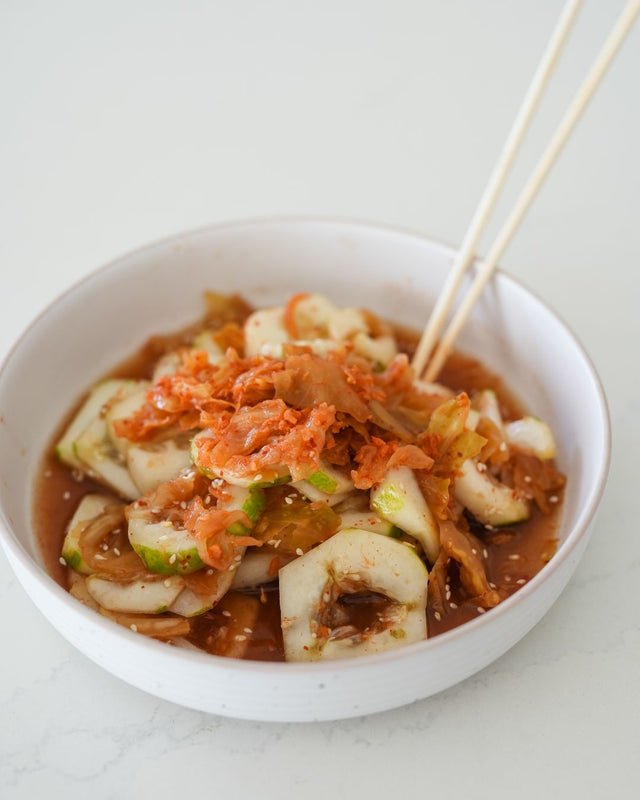 Cucumber Kimchi Salad