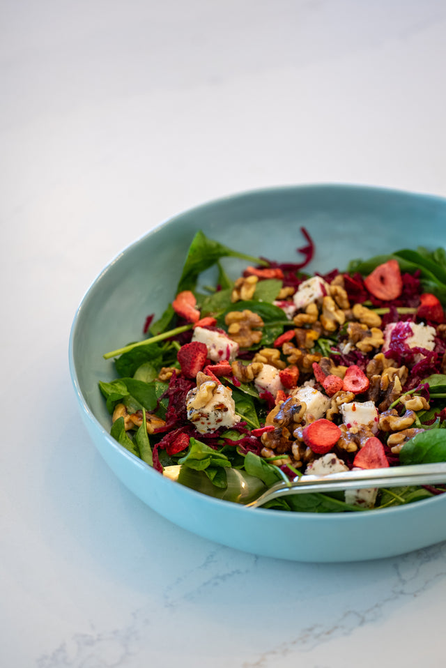 Spinach & Kraut Salad