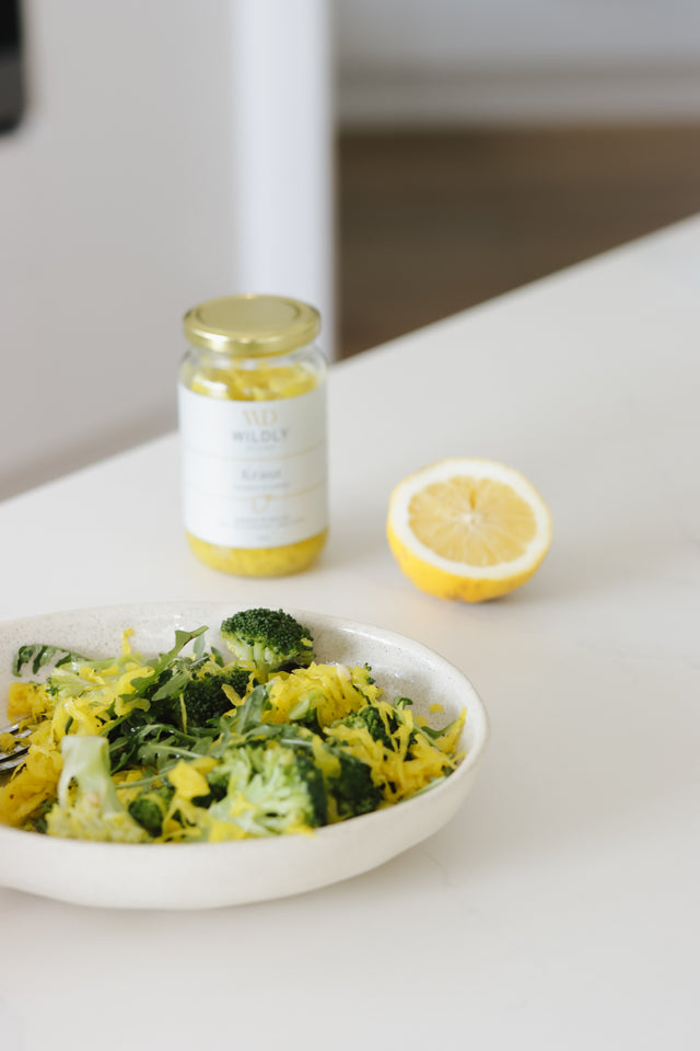 Lemon Kraut and Broccoli Salad Recipe