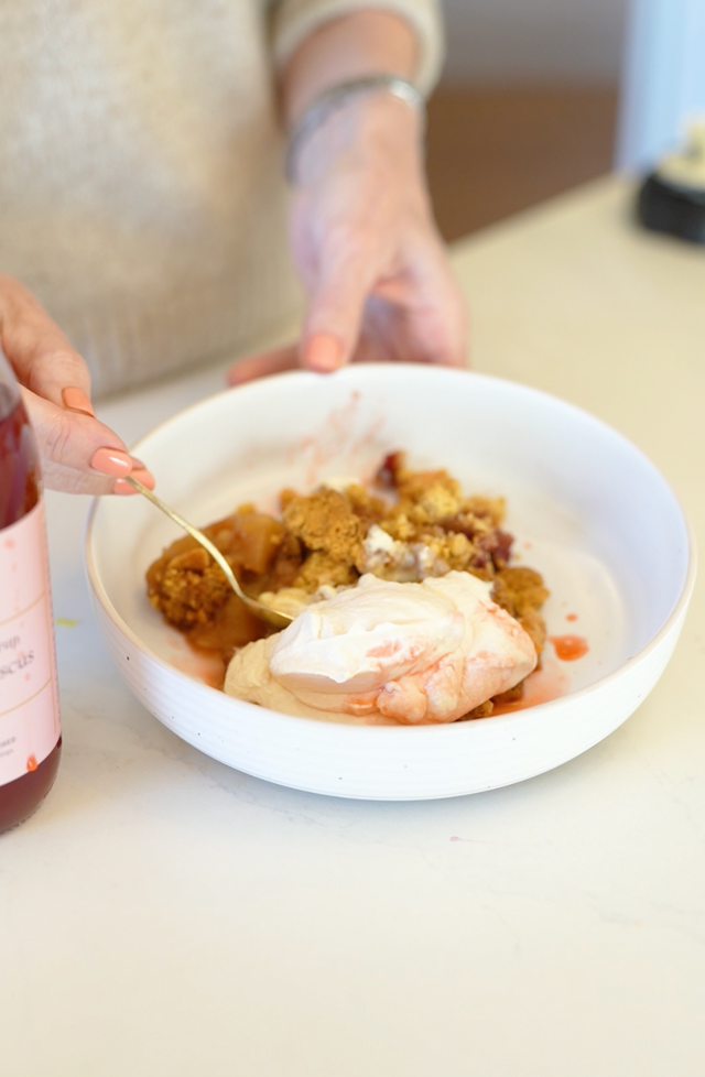 Kitchen Hack: Strawberry & Hibiscus Whipped Cream