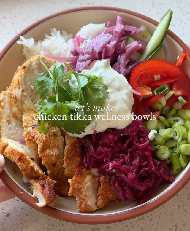 Chicken Tikka Wellness Bowls Recipe