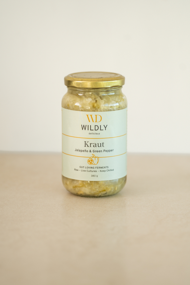 Kraut, Jalapeño & Green Pepper (New!)