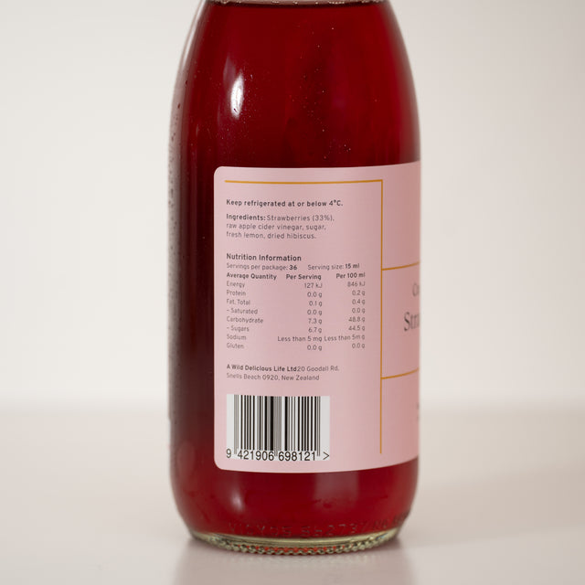 Botanical Shrub, Strawberry & Hibiscus