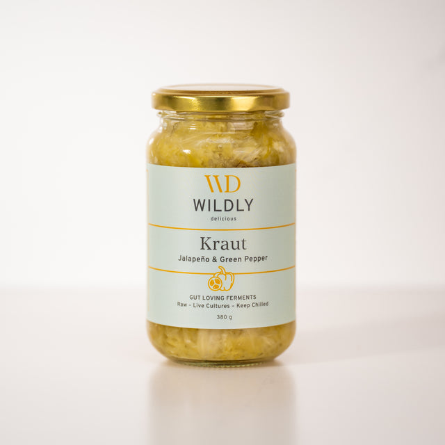 Kraut, Jalapeño & Green Pepper (New!)