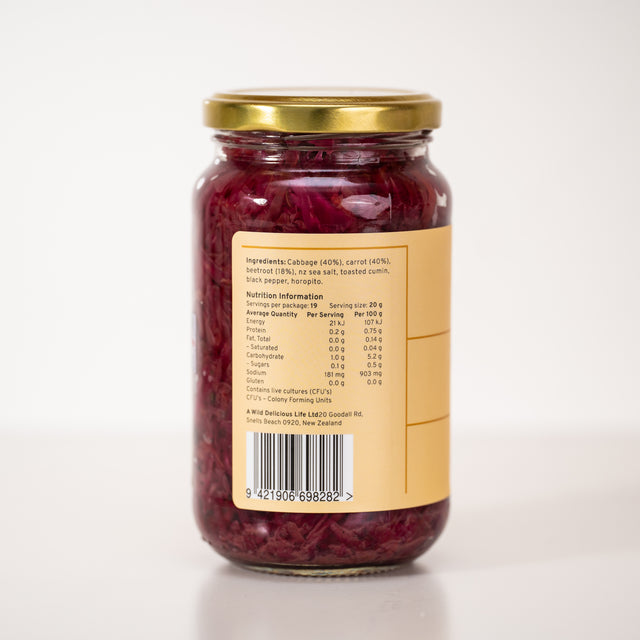 Pickle Kraut, Beetroot & Carrot