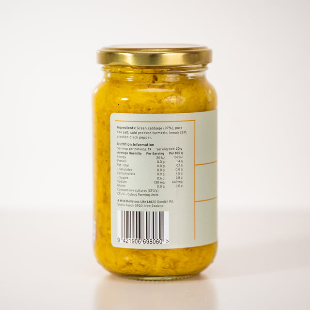 Kraut, Turmeric & Lemon