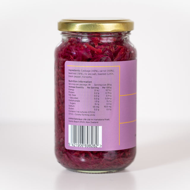 Pickle Kraut, Beetroot & Carrot