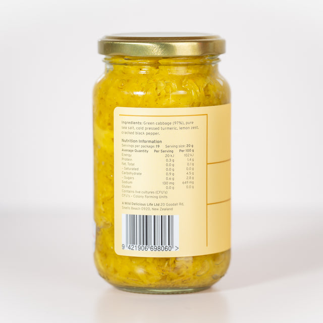 Kraut, Turmeric & Lemon