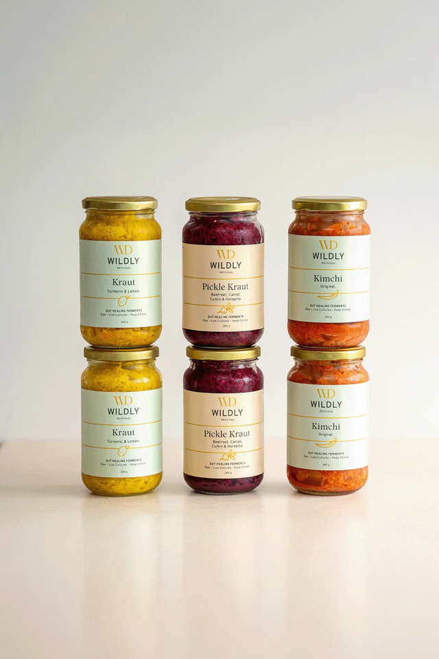 Mixed Kimchi & Kraut Pack (6 Pack)